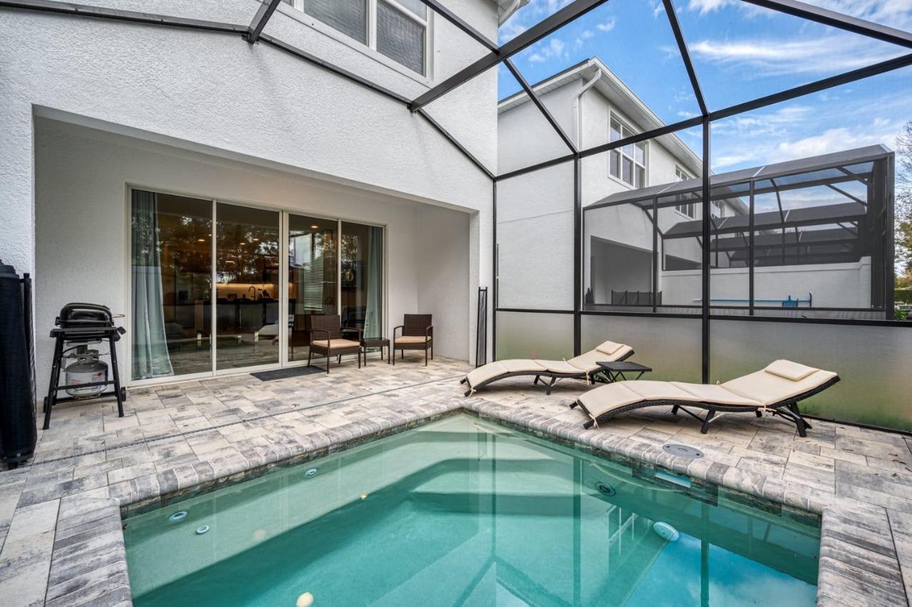 Pleasant Townhome With Private Pool Near Disney Four Corners エクステリア 写真