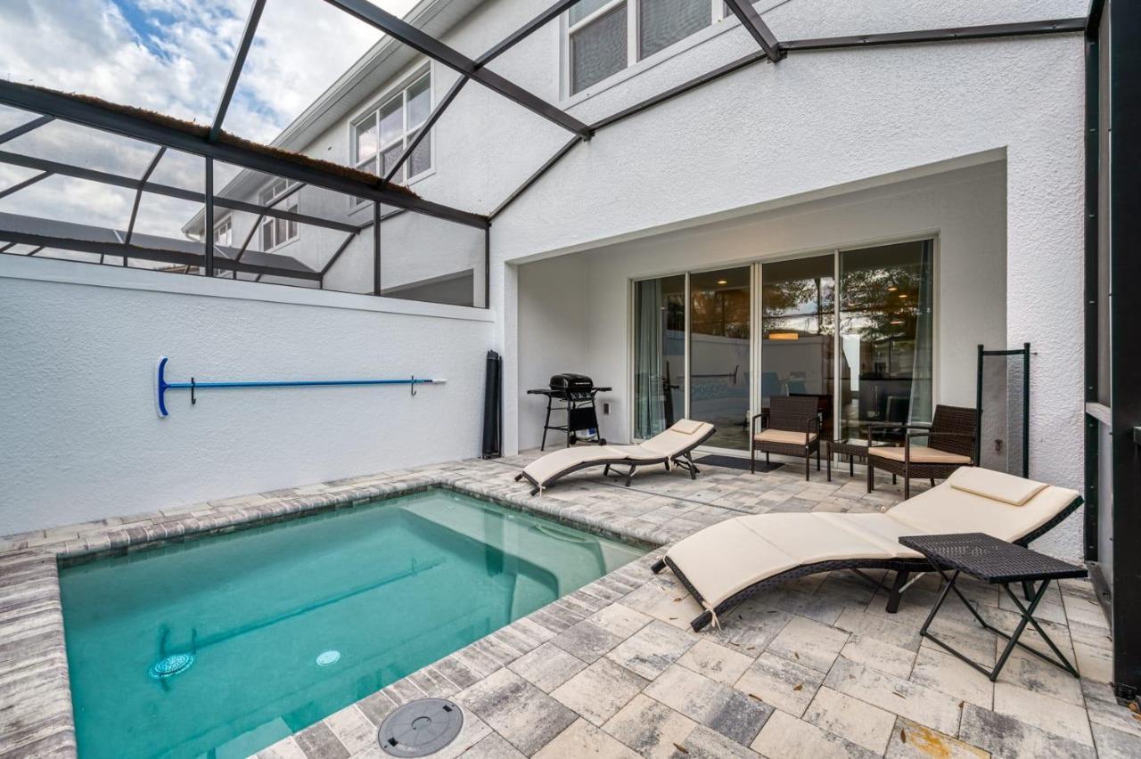Pleasant Townhome With Private Pool Near Disney Four Corners エクステリア 写真